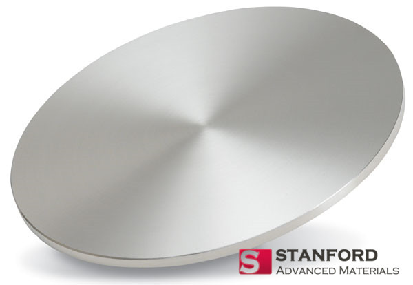Titanium Target Plate Ø 90 x 8 mm 