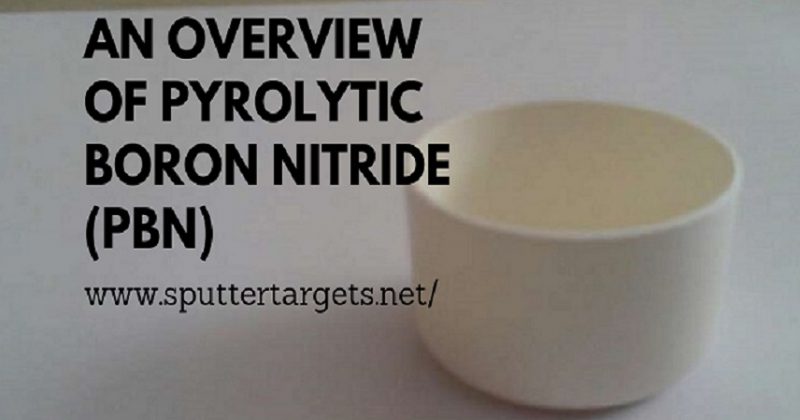 Pyrolytic Boron Nitride Crucible