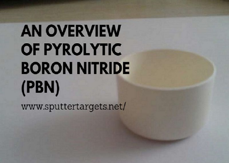 Pyrolytic Boron Nitride Crucible