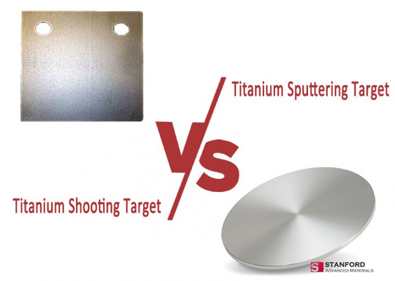 titanium sputter target vs. titanium shoot target