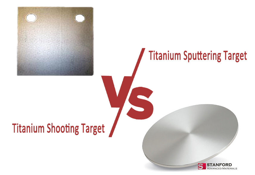 titanium sputter target vs. titanium shoot target