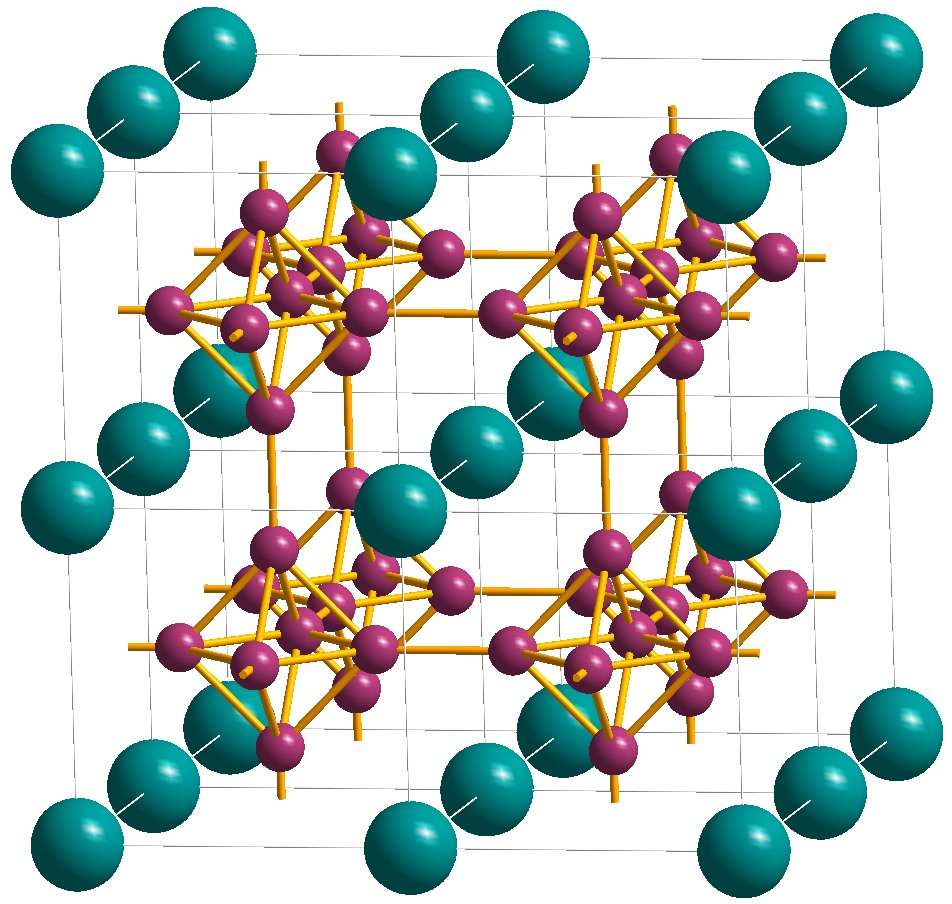 Lanthanium Boride Structure