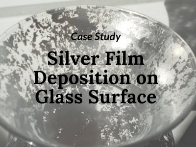 Silver Film Deposition on Glass Surface