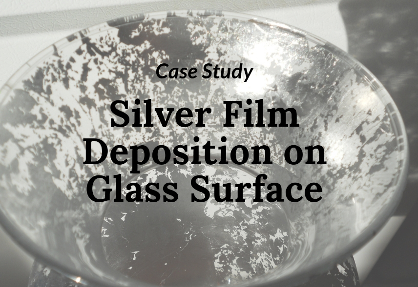 Silver Film Deposition on Glass Surface