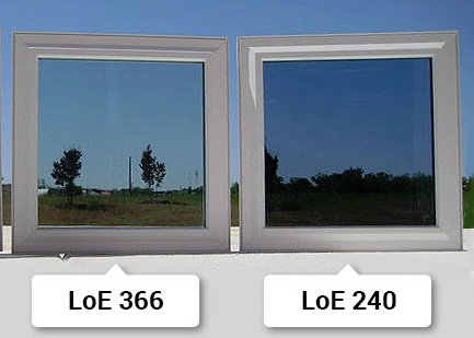 low-emmision glass pvd coating