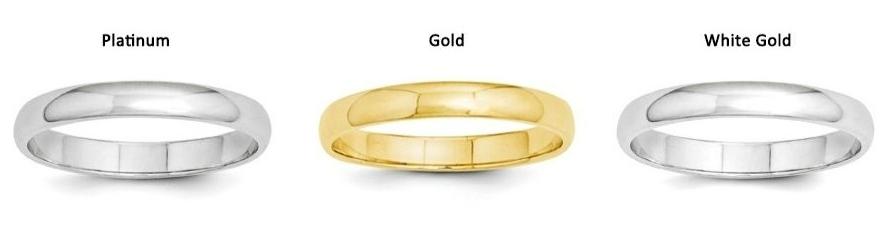 Wedding ring color