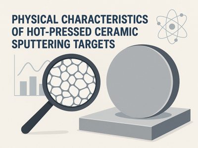 Physical Characteristics of Hot-Pressed Ceramic Sputtering Targets