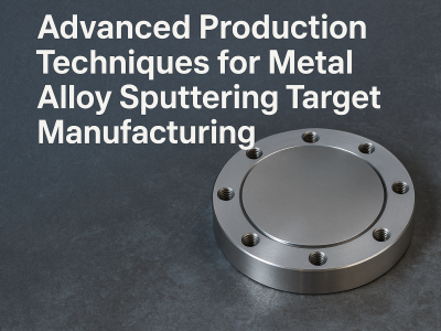Advanced Production Techniques for Metal Alloy Sputtering Target Manufacturing