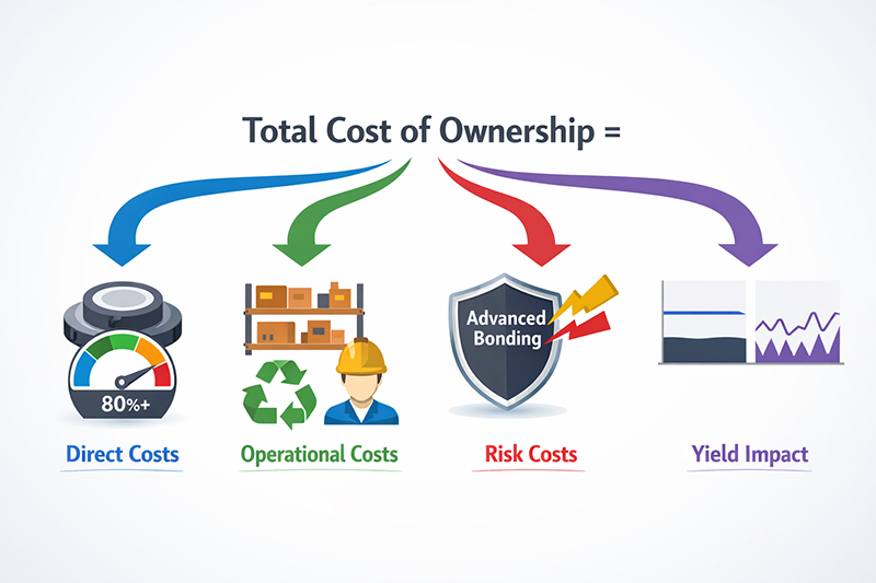 TCO of sputtering targets