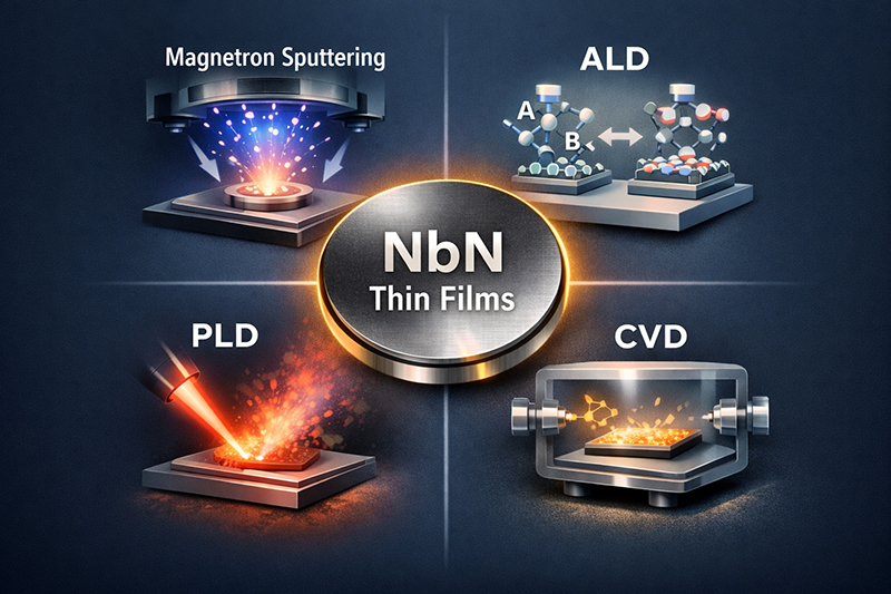 NbN Thin Film Manufacturing Methods